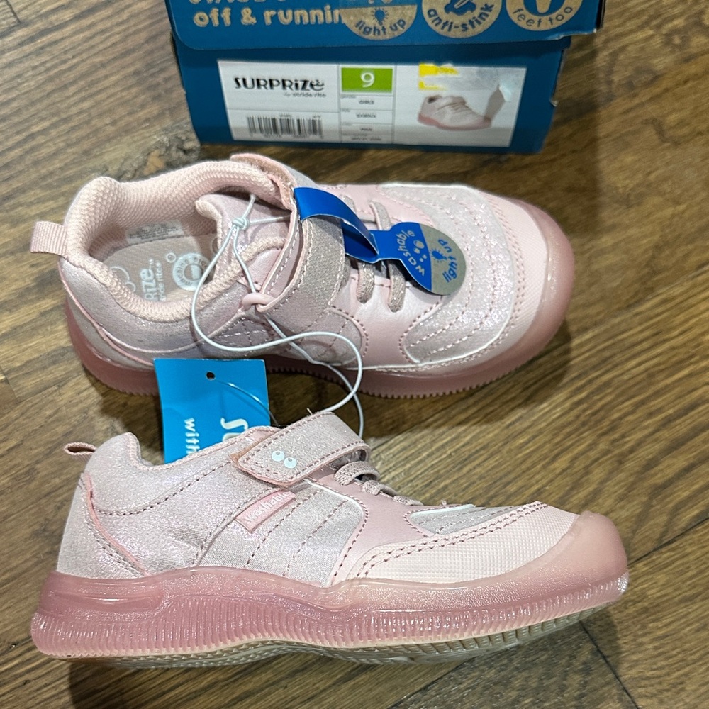 Pink light up stride rite surprize Kids Shoes